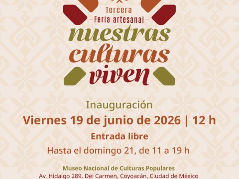 Tercera feria artesanal nuestras culturas viven