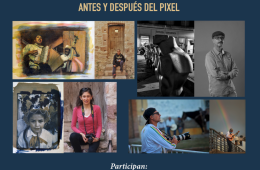 Imagen muestra de la actividad La mirada y su discurso: Tertulia entre fotógrafos