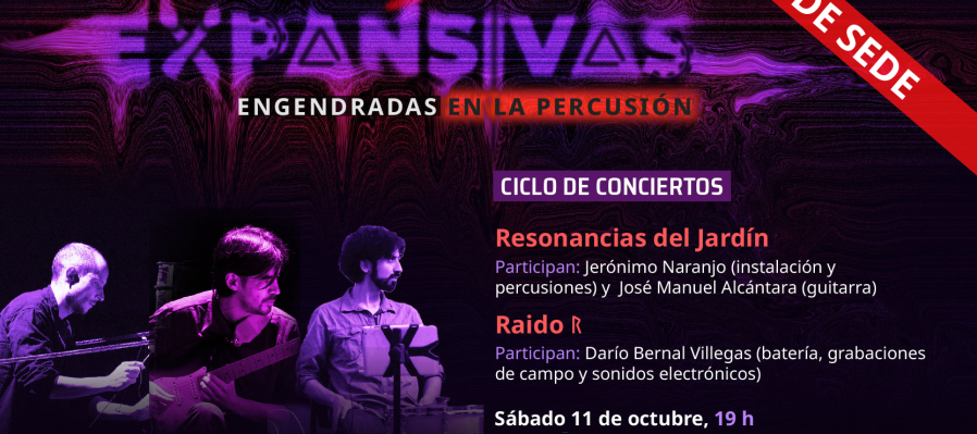 Ciclo de conciertos > Expansivas: Prácticas experimentales engendradas en la percusión.