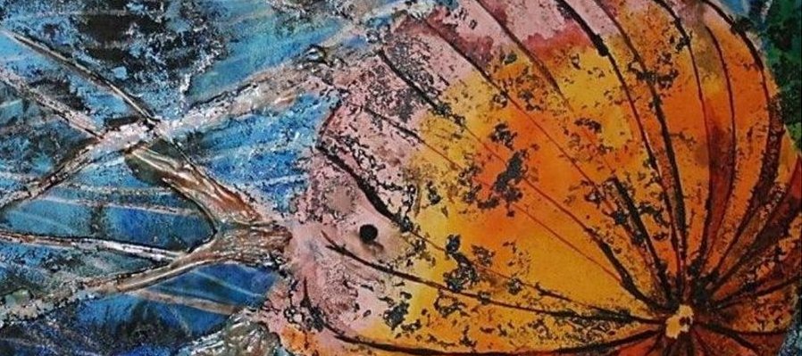 Texturas, resinas, acrílicos y arenas