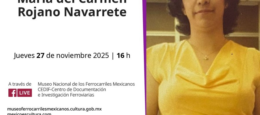 Charla con María del Carmen Rojano Navarrete