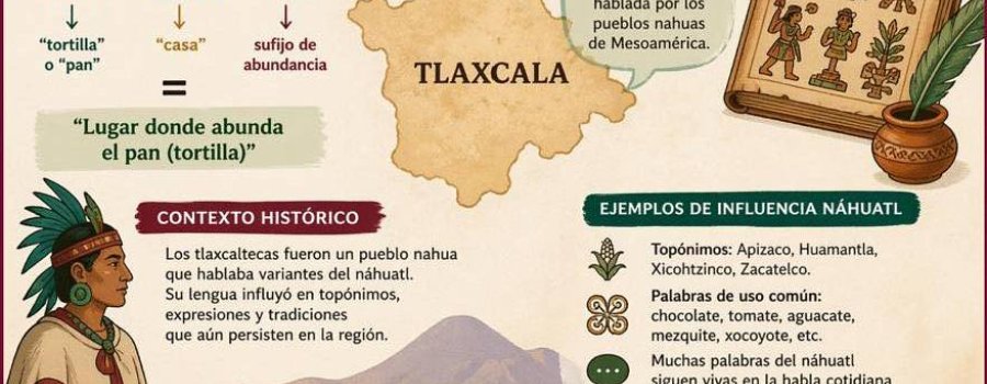 Tlaxcala, su origen lingüístico