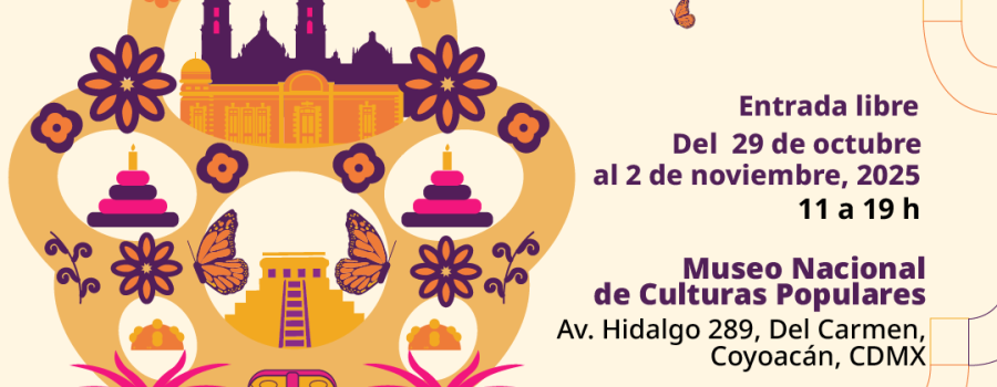 Tradicional feria de Día de Muertos