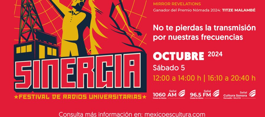 Sinergia. Festival de radios universitarias 2024