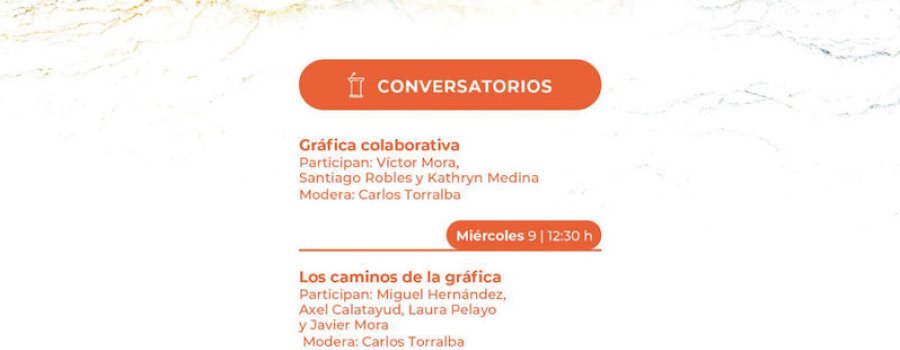Conversatorios en el Encuentro de Gráfica Trazos Comunes 2024