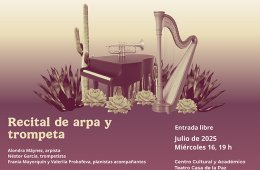 Imagen muestra de la actividad Recital de arpa y trompeta