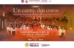 Imagen muestra de la actividad Un canto, dos coros