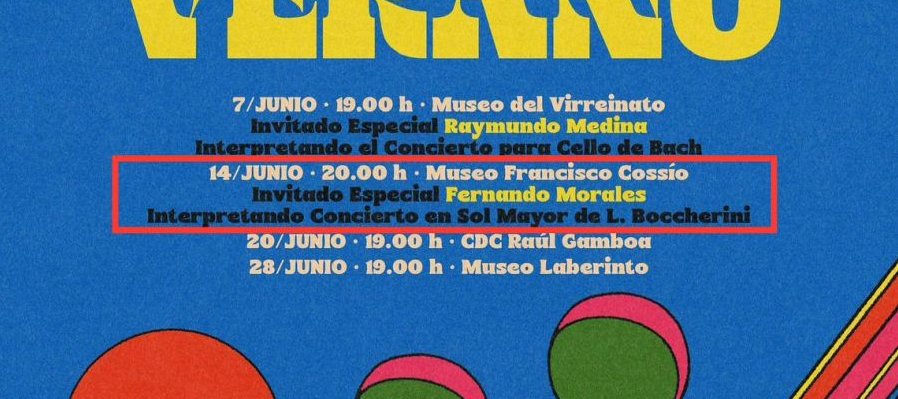 Segunda temporada de conciertos verano