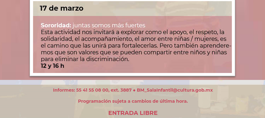 Sororidad: juntas somos más fuertes
