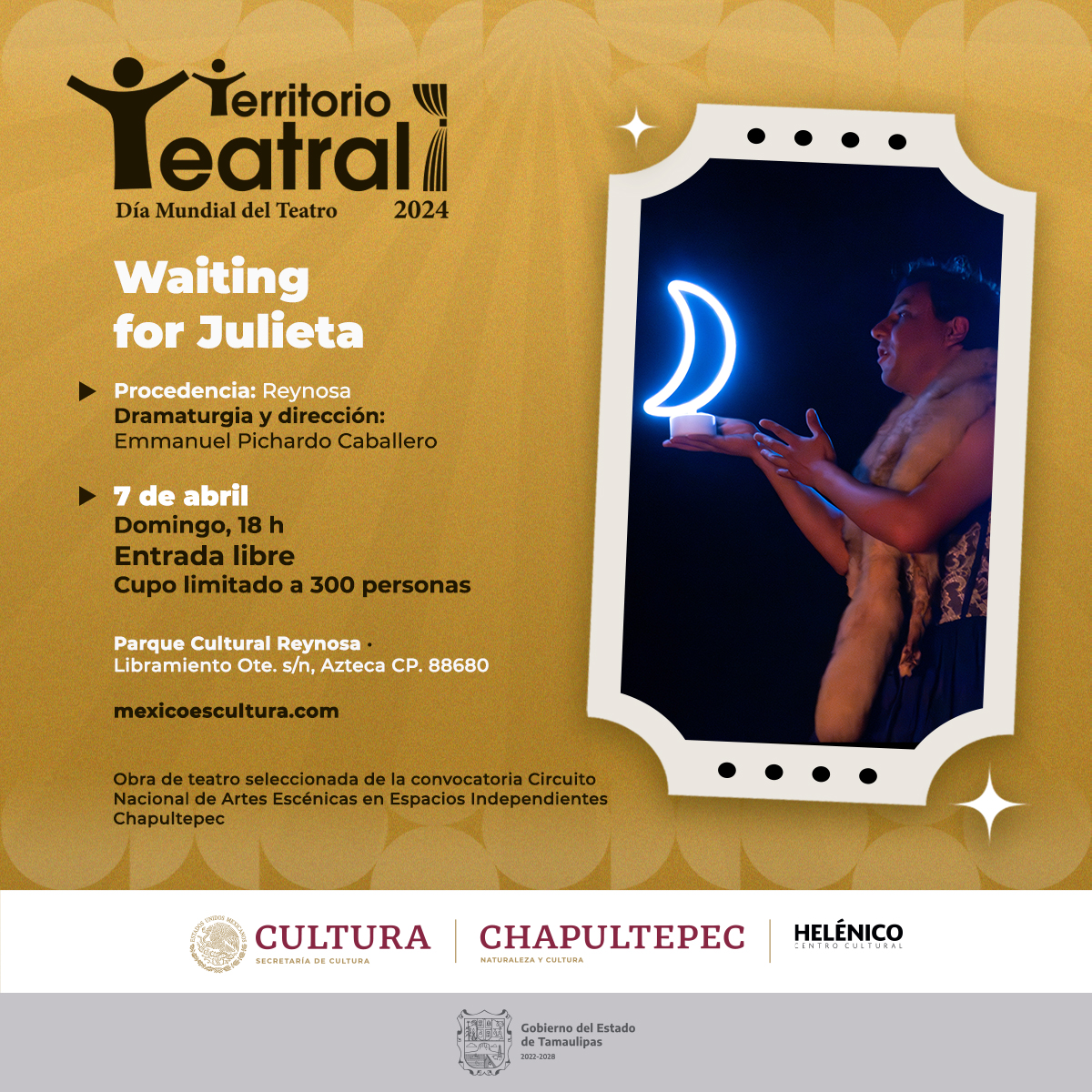 Imagen muestra de la actividad Waiting for Julieta