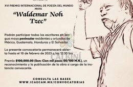 XVI Premio Internacional de poesía del mundo maya Waldem...