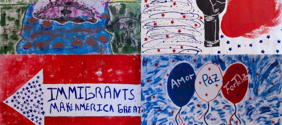 LAS BANDERAS DEL AMANECER. Heraldos de la migración en tiempos de deportación