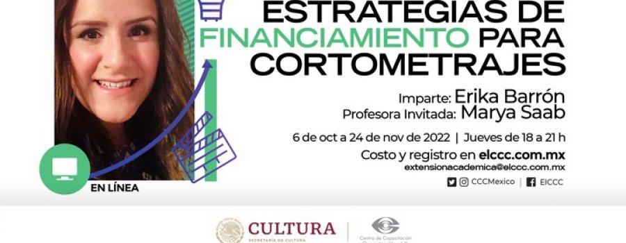 Curso en línea de estrategias de financiamiento para cortometrajes