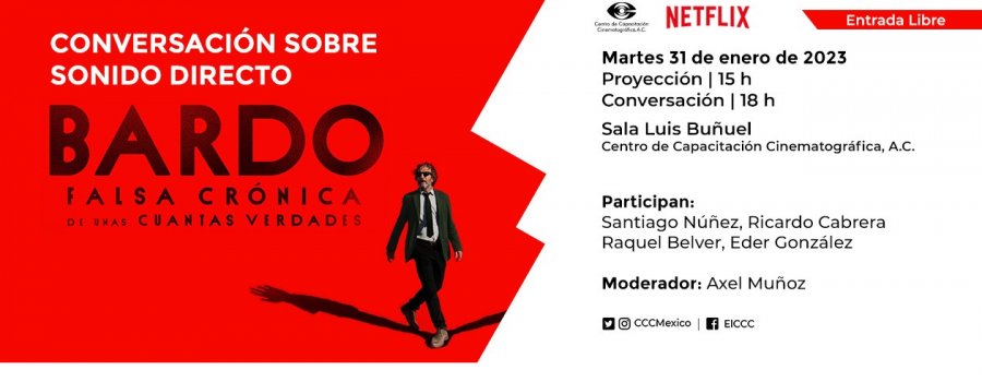 El sonido directo en "Bardo": proyección + conversación