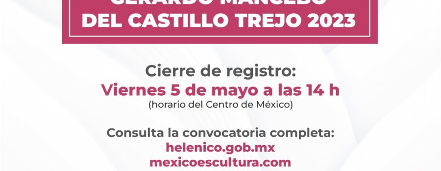 Premio Nacional de Dramaturgia Joven Gerardo Mancebo del Castillo Trejo 2023