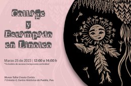Imagen muestra de la actividad: Collage y Estampado en Linóleo