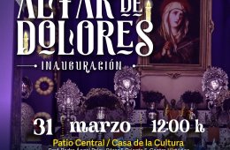 Imagen muestra de la actividad: Altar de Dolores | Inauguración