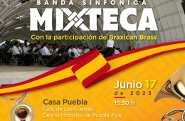Imagen muestra de la actividad: Concierto Tarde Española | Banda Sinfónica Mixteca
