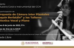 Imagen muestra de la actividad: Concierto. 38ª Muestra Coral e Instrumental del CCH
