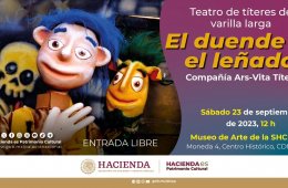 Imagen muestra de la actividad Teatro de títeres de varilla larga | El duende y el leñ...