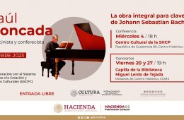Imagen muestra de la actividad: Conferencia: La retórica y los procesos creativos en la obra para teclado de Johann Sebastian Bach