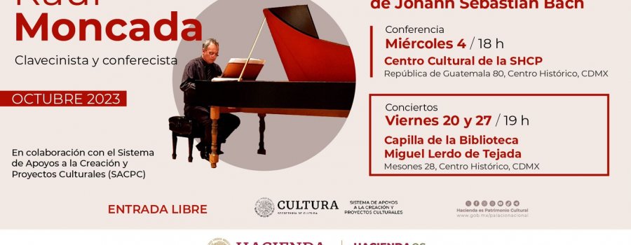 Conferencia: La retórica y los procesos creativos en la obra para teclado de Johann Sebastian Bach