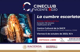Imagen muestra de la actividad: Presenta: La cumbre escarlata