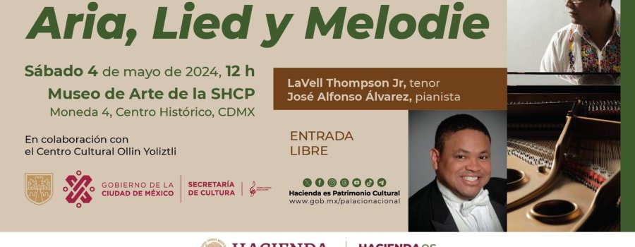 Concierto: El arte del canto: Aria, Lied y Melodie