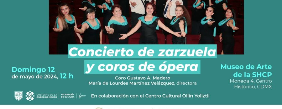 Concierto de zarzuela y coros de ópera