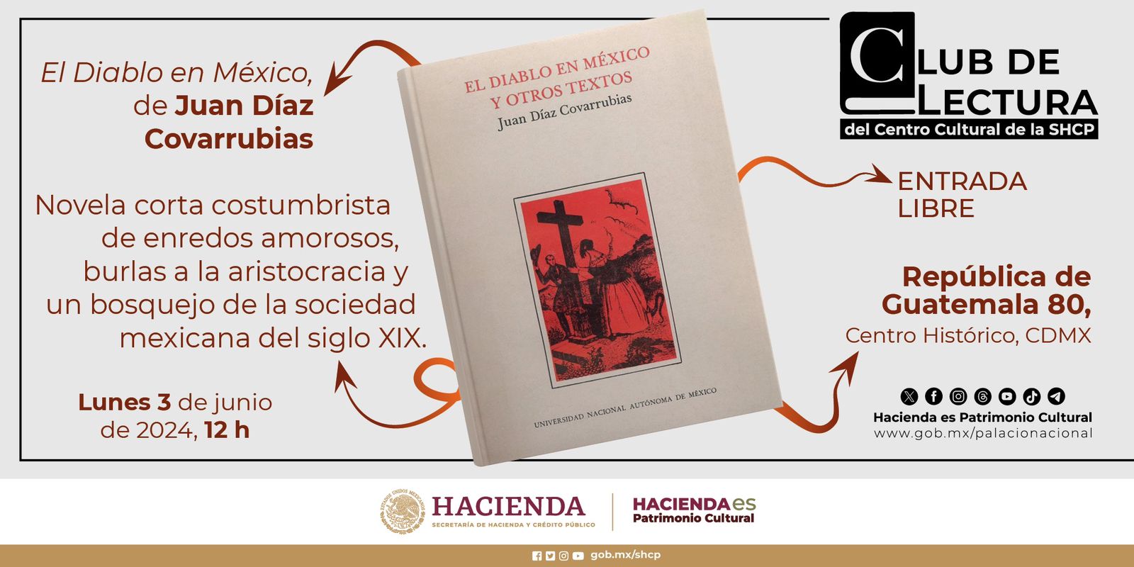 Club de lectura del Centro Cultural | El Diablo en México