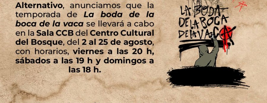 La boda de la boca de la vaca