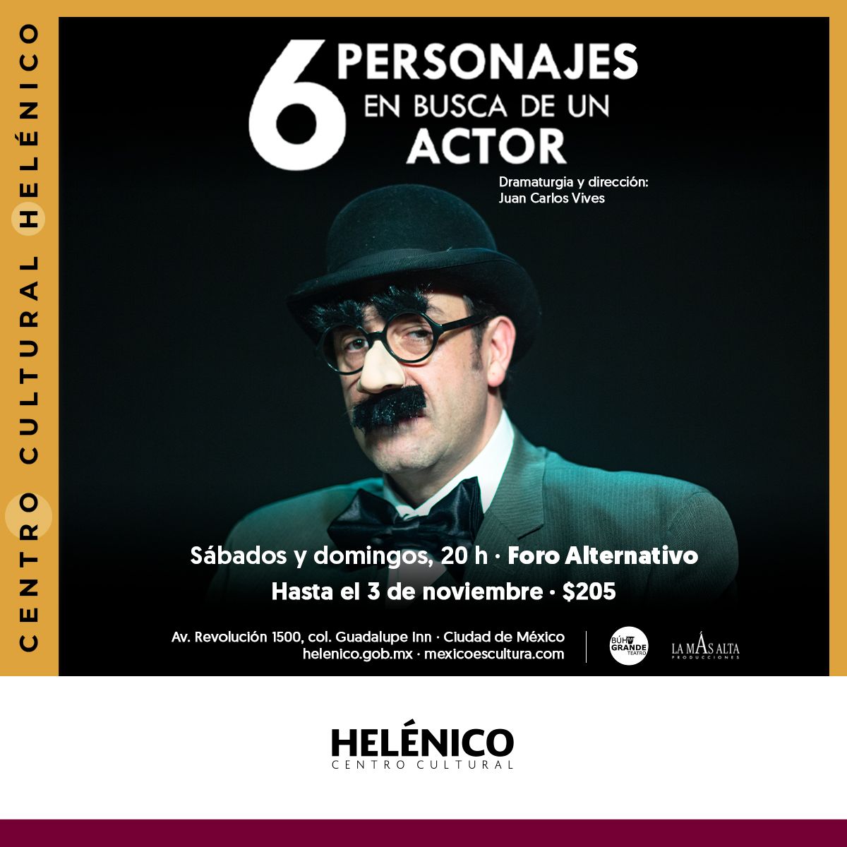 Imagen muestra de Seis personajes en busca de un actor