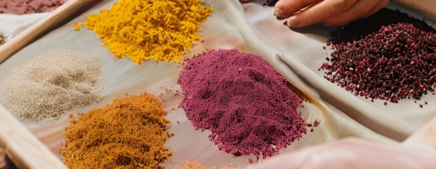 Biblioteca de semillas: Tintes naturales