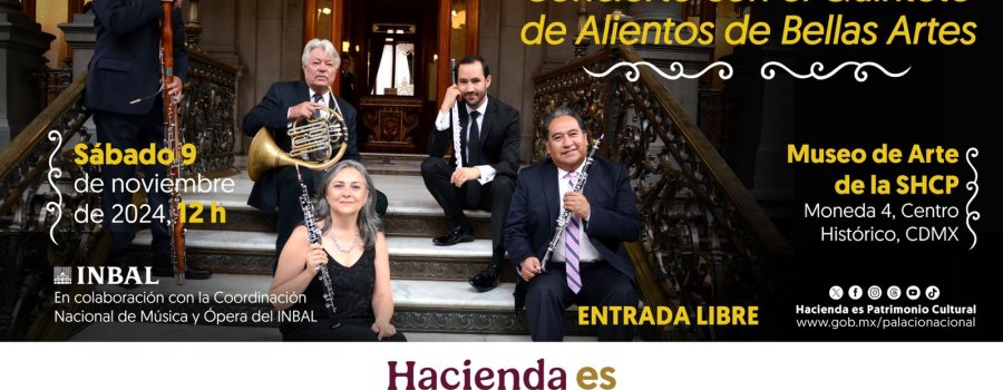 CONCIERTO CON EL QUINTETO DE ALIENTOS DE BELLAS ARTES