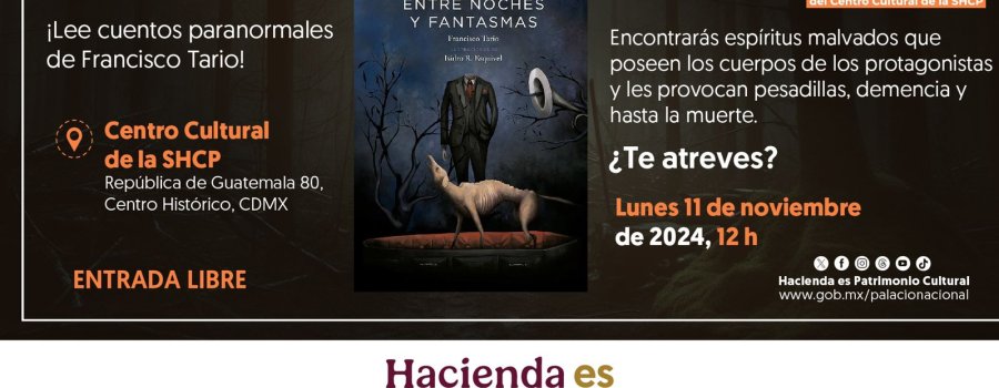 Club de lectura de la SHCP | ENTRE NOCHES Y FANTASMAS