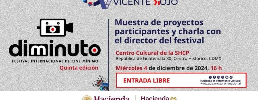 Cineclub Vicente Rojo | Diminuto