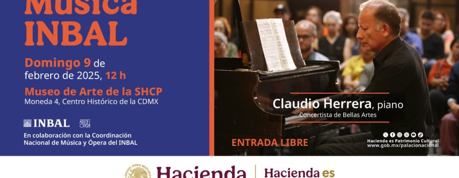 Concierto | Ciclo Música INBAL | 09-febrero-2025