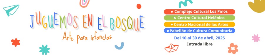 Imagen de portada del ciclo Juguemos en el bosque. Arte para infancias