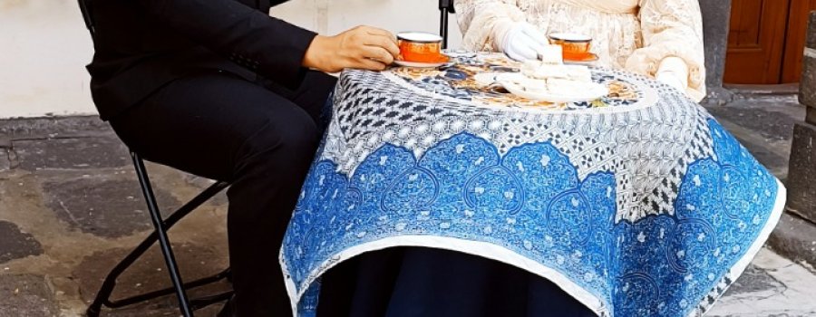 Tarde de té Victoriano