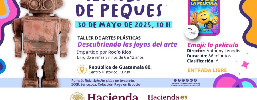 Viernes de Peques | Taller y Cineclub | 30 de mayo de 2025