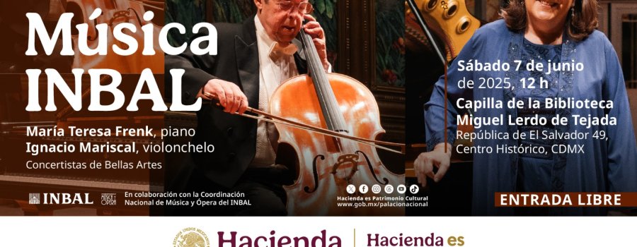 Concierto | Música INBAL | 7 junio 2025