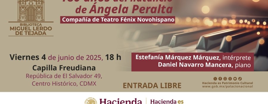 Concierto | Homenaje por los 180 años del natalicio de Ángela Peralta