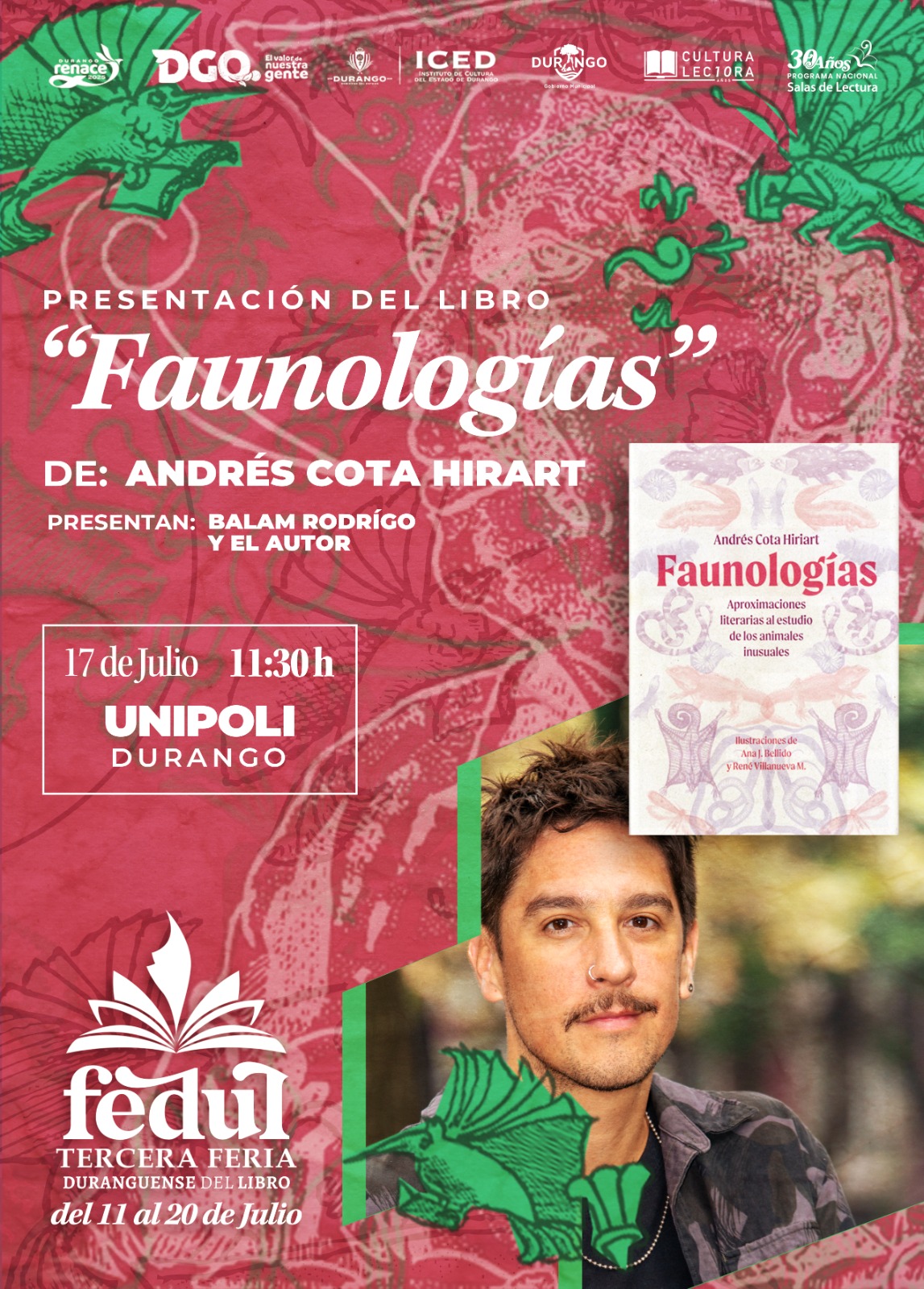 Imagen muestra de la actividad "Faunologías"
