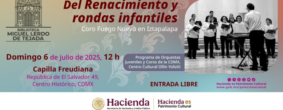Concierto | Del Renacimiento y rondas infantiles