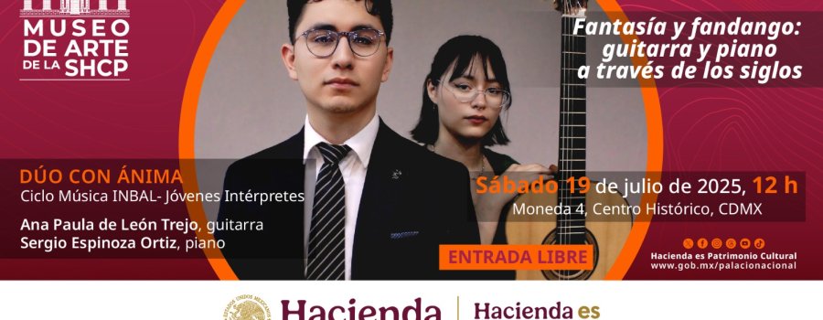 Concierto | Fantasía y fandango: guitarra y piano a través de los siglos