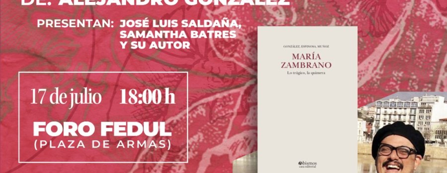 María Zambrano, lo trágico, la quimera.