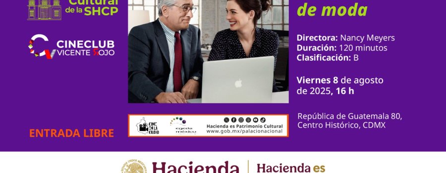 Cineclub Vicente Rojo | Pasante de moda