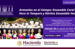 Imagen muestra de la actividad Concierto | Armonías en el tiempo: Ensamble Coral Voce i...