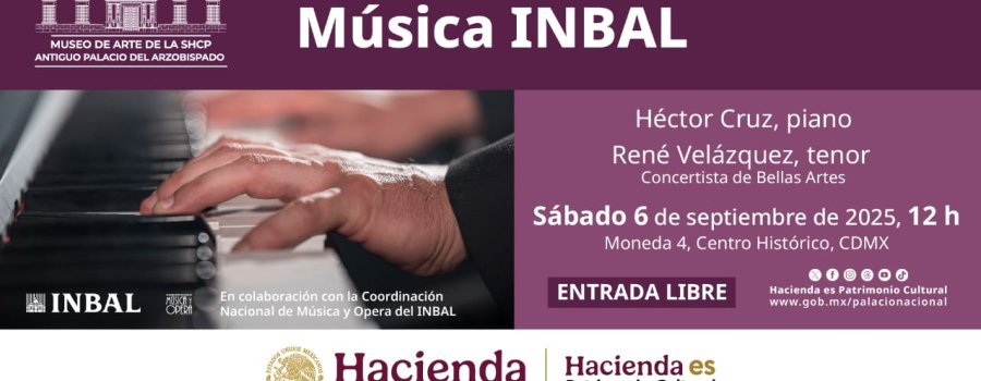 Concierto | Música INBAL | Canciones italianas y mexicanas