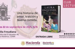 Imagen muestra de la actividad Club de Lectura | Como agua para chocolate, de Laura Esqu...